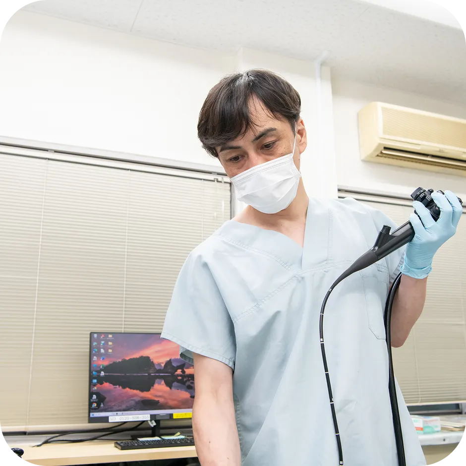 内視鏡検査のイメージ